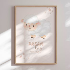 Indramning - Dream Big Little Lamb - Saskia Michele
