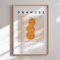 Indramning - Minimalist Orange Stack - Ivy Green Illustrations
