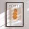 Indramning - Minimalist Orange Stack - Ivy Green Illustrations