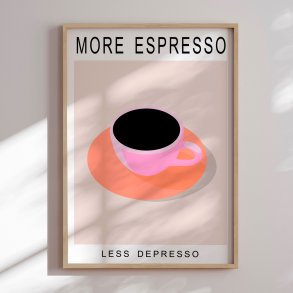 Indramning - More Espresso Less Depresso - ByKammille