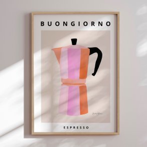 Indramning - Colorful Espresso Pot - Baroo Bloom