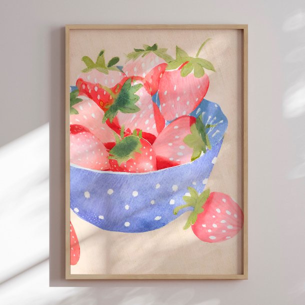 Indramning - Fresh Strawberry Bowl - Ohkimiko