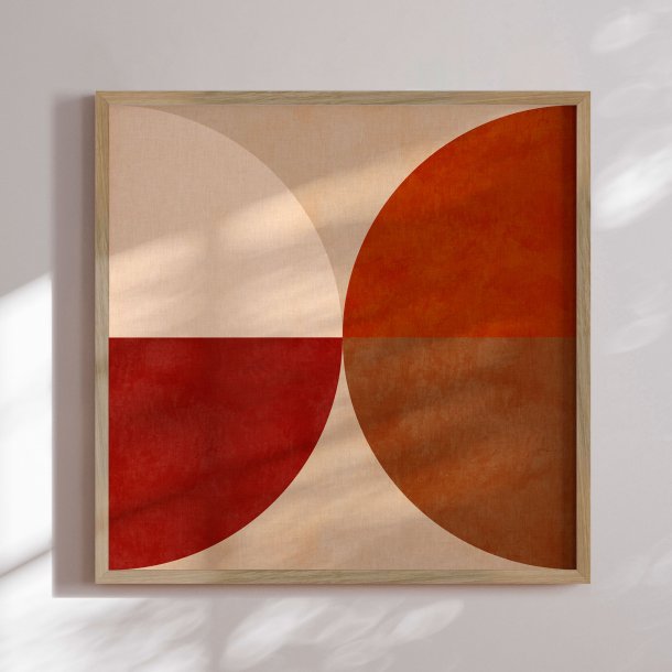 Luksus indramning -  Autumn Mid Century Earthy 10 - Ana Rut Bre