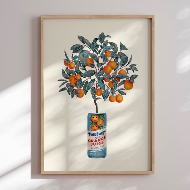 Indramning - Orange Tree Can - CATS AND DOTZ