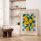 Indramning - Fresh Lemons Blue Checkered - Andreas Magnusson