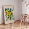 Indramning - Fresh Lemons Blue Checkered - Andreas Magnusson