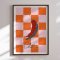 Indramning - Spicy Chili Checkerboard - Ivy Green Illustrations