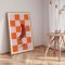 Indramning - Spicy Chili Checkerboard - Ivy Green Illustrations