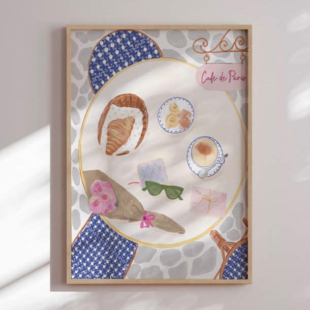 Indramning - Cafe Paris Morning - Radhika Modi