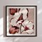 Indramning - Elegant Maroon Blooms - Alma