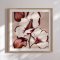 Indramning - Elegant Maroon Blooms - Alma