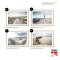 Concept - Framed posters - Let's go to the Beach - Choose 6 pcs.
