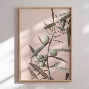 Framed poster - Olives - Kathrin Pienaar