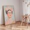 Framed poster - Pastel Frida - Melloi Art Prints