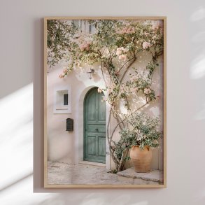 Framed poster - Mediterranean Door - Andreas Magnusson