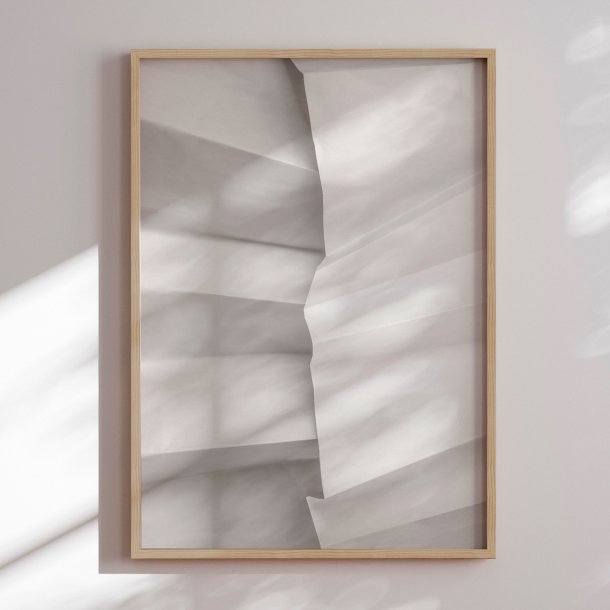 Framed poster - Folded Silence - Mareike B�hmer