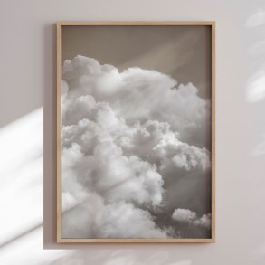 Framed poster - Sandy Clouds - Mareike B�hmer