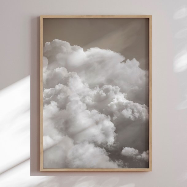 Framed poster - Sandy Clouds - Mareike B�hmer