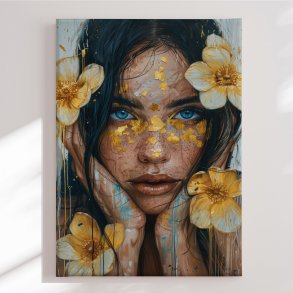 Canvas - Aurora in Bloom