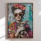 Canvas - Frida Chihuahua - SHANDU