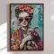 Canvas - Frida Chihuahua - SHANDU