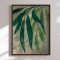 Luxury framed art - Viau Cascading Leaves - Rosana Laiz Blursbyai