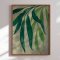 Luxury framed art - Viau Cascading Leaves - Rosana Laiz Blursbyai