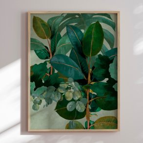 Luxury framed art - Leaves More - Ana Rut Bre