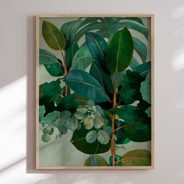 Luxury framed art - Leaves More - Ana Rut Bre