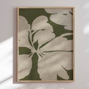 Luxury framed art - Leafy Whispers - Treechild