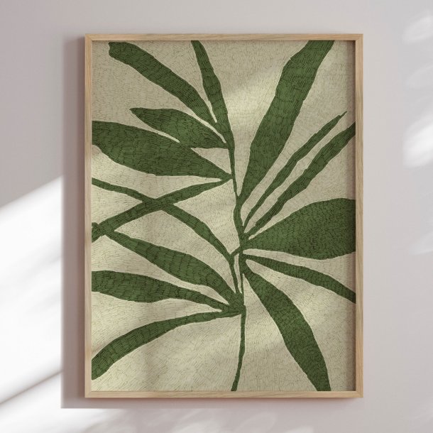 Luxury framed art - Verdant Tapestry - Treechild