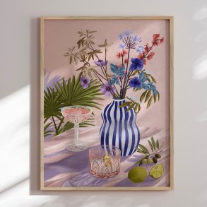 Luxury framed art - Tropical Elegance