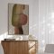 Luxury framed art - Metal Brushs n3