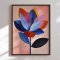 Luxury framed art - Colorful Flower