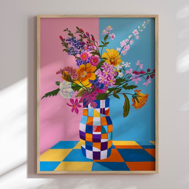 Luxury framed art - Flowers at Home