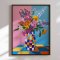 Luxury framed art - Flowers at Home