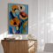 Luxury framed art - Colorful Poppies
