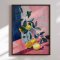Luxury framed art - Lime Composition I