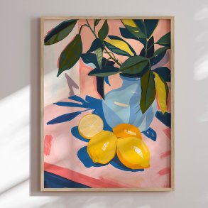 Luksus indramning - Lime Composition II