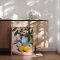 Luxury framed art - Lime Composition II