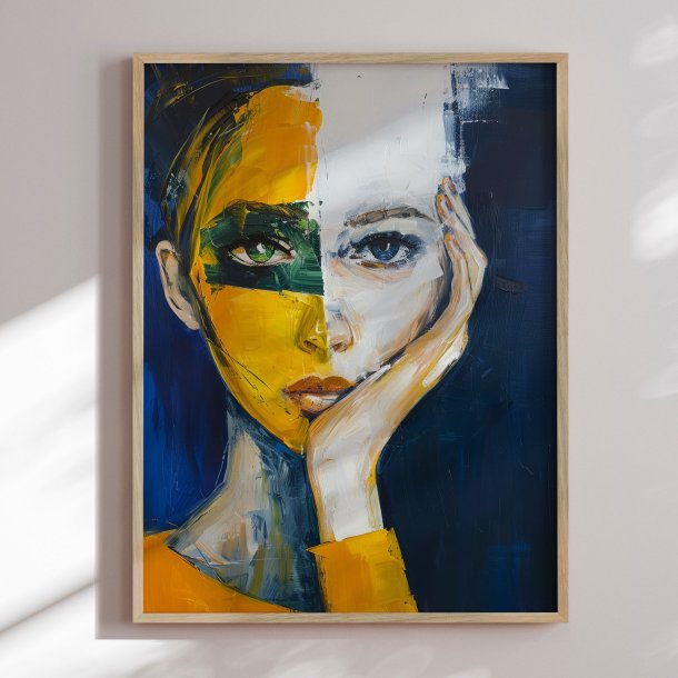 Luxury framed art - Portrait I