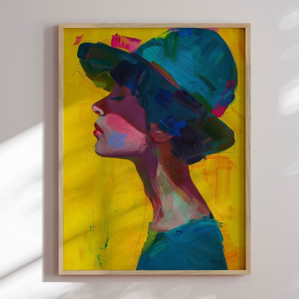 Luxury framed art - Portrait II