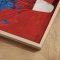 Luxury framed art - Red & Blue