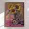 Luxury framed art - Modern Sunflower
