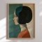 Luxury framed art - Simple Woman