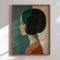 Luxury framed art - Simple Woman
