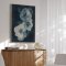 Luxury framed art - Flower Print I