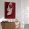 Luxury framed art - Scarlet Serenity