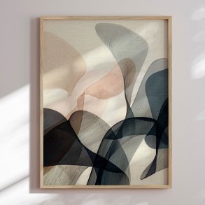 Luksus indramning - Ethereal Waves I