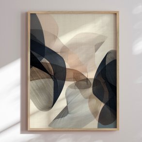 Luksus indramning - Ethereal Waves II